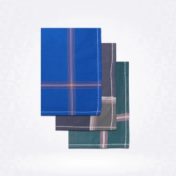Hankies-Platinum Plain Kercheifs